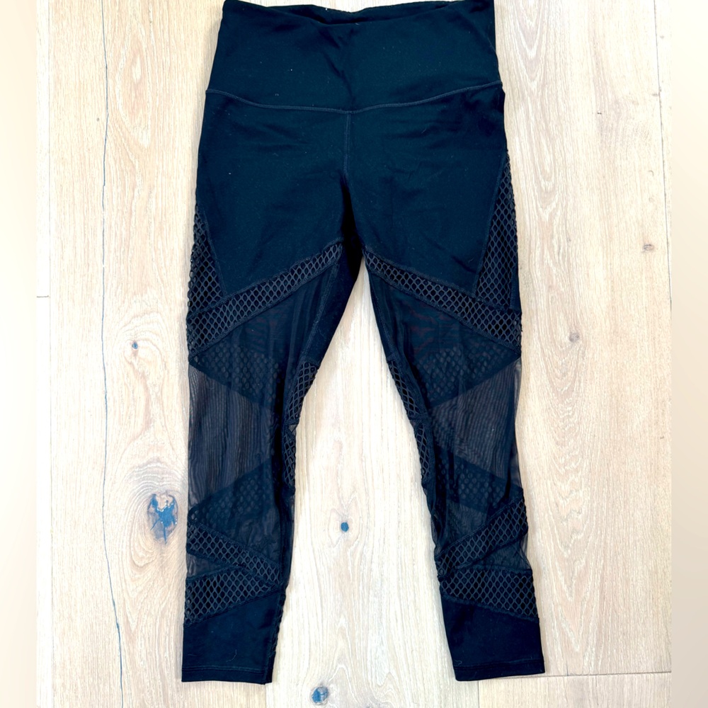 Victoria’s Secret sport ballet pant with sheer detailing